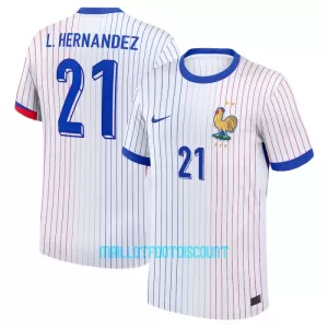 Maillot De Foot France L. Hernandez 21 Extérieur Euro 2024 Maillot De Foot France L. Hernandez 21 Extérieur Euro 2024