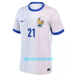 Maillot De Foot France L. Hernandez 21 Extérieur Euro 2024