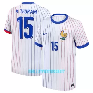 Maillot De Foot France M. Thuram 15 Extérieur Euro 2024 Maillot De Foot France M. Thuram 15 Extérieur Euro 2024