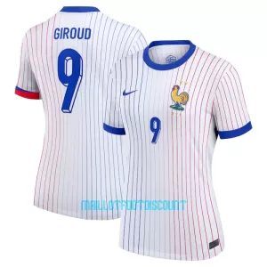 Maillot De Foot France Olivier Giroud 9 Femme Extérieur Euro 2024 Maillot De Foot France Olivier Giroud 9 Femme Extérieur Euro 2024