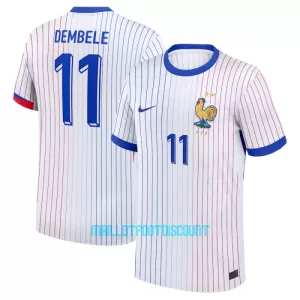 Maillot De Foot France Ousmane Dembélé 11 Extérieur Euro 2024 Maillot De Foot France Ousmane Dembélé 11 Extérieur Euro 2024