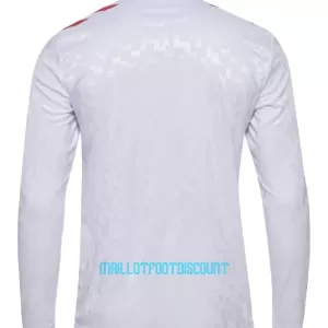 Maillot De Foot Danemark Extérieur Euro 2024 Manches Longues