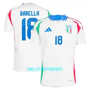 Maillot De Foot Italie Barella 18 Extérieur Euro 2024 Maillot De Foot Italie Barella 18 Extérieur Euro 2024
