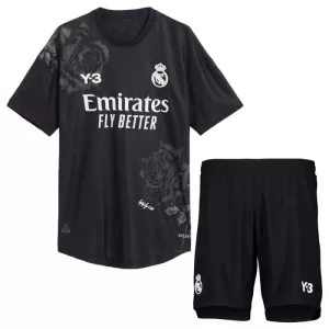 Kit De Football Gardien Real Madrid Enfant Fourth 23/24 Noir Kit De Football Gardien Real Madrid Enfant Fourth 23/24 Noir