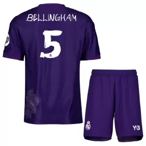Kit De Football Real Madrid Jude Bellingham 5 Enfant Fourth 23/24 Kit De Football Real Madrid Jude Bellingham 5 Enfant Fourth 23/24