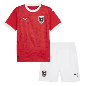 Kit De Football Autriche Enfant Domicile Euro 2024 Kit De Football Autriche Enfant Domicile Euro 2024