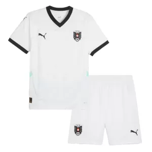 Kit De Football Autriche Enfant Extérieur Euro 2024 Kit De Football Autriche Enfant Extérieur Euro 2024