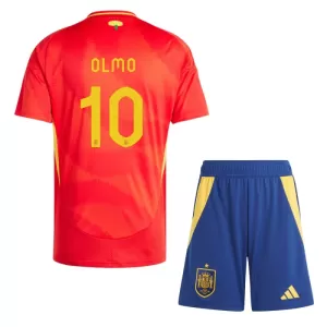 Kit De Football Espagne Dani Olmo 10 Enfant Domicile Euro 2024 Kit De Football Espagne Dani Olmo 10 Enfant Domicile Euro 2024