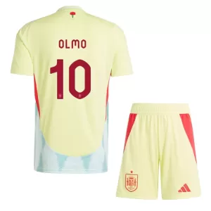 Kit De Football Espagne Dani Olmo 10 Enfant Extérieur Euro 2024 Kit De Football Espagne Dani Olmo 10 Enfant Extérieur Euro 2024