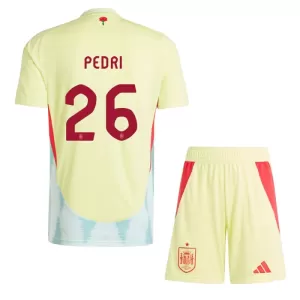 Kit De Football Espagne Pedri 26 Enfant Extérieur Euro 2024 Kit De Football Espagne Pedri 26 Enfant Extérieur Euro 2024