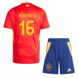 Kit De Football Espagne Rodrigo Hernández 16 Enfant Domicile Euro 2024 Kit De Football Espagne Rodrigo Hernández 16 Enfant Domicile Euro 2024