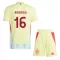 Kit De Football Espagne Rodrigo Hernández 16 Enfant Extérieur Euro 2024