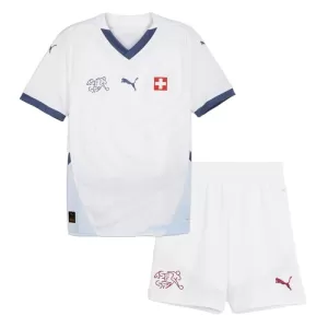 Kit De Football Suisse Enfant Extérieur Euro 2024 Kit De Football Suisse Enfant Extérieur Euro 2024