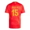 Maillot De Foot Espagne Alex Baena 15 Domicile Euro 2024
