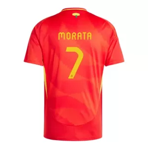 Maillot De Foot Espagne Álvaro Morata 7 Domicile Euro 2024 Maillot De Foot Espagne Álvaro Morata 7 Domicile Euro 2024