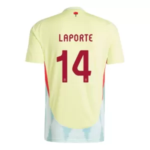 Maillot De Foot Espagne Aymeric Laporte 14 Extérieur Euro 2024 Maillot De Foot Espagne Aymeric Laporte 14 Extérieur Euro 2024