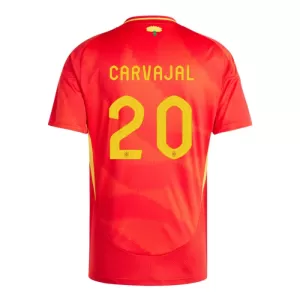 Maillot De Foot Espagne Daniel Carvajal 20 Domicile Euro 2024 Maillot De Foot Espagne Daniel Carvajal 20 Domicile Euro 2024