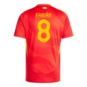 Maillot De Foot Espagne Fabian Ruiz 8 Domicile Euro 2024 Maillot De Foot Espagne Fabian Ruiz 8 Domicile Euro 2024