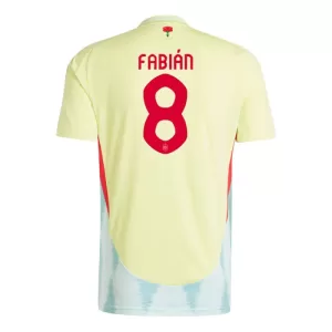 Maillot De Foot Espagne Fabian Ruiz 8 Extérieur Euro 2024 Maillot De Foot Espagne Fabian Ruiz 8 Extérieur Euro 2024