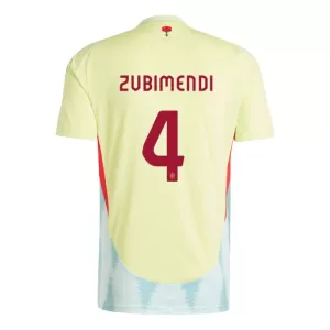 Maillot De Foot Espagne Martin Zubimendi 4 Extérieur Euro 2024 Maillot De Foot Espagne Martin Zubimendi 4 Extérieur Euro 2024