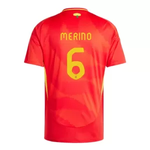 Maillot De Foot Espagne Mikel Merino 6 Domicile Euro 2024 Maillot De Foot Espagne Mikel Merino 6 Domicile Euro 2024