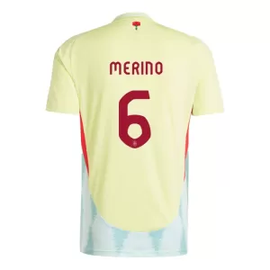 Maillot De Foot Espagne Mikel Merino 6 Extérieur Euro 2024 Maillot De Foot Espagne Mikel Merino 6 Extérieur Euro 2024