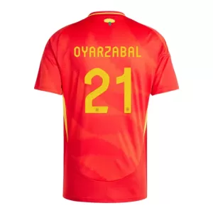 Maillot De Foot Espagne Mikel Oyarzabal 21 Domicile Euro 2024 Maillot De Foot Espagne Mikel Oyarzabal 21 Domicile Euro 2024