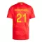 Maillot De Foot Espagne Mikel Oyarzabal 21 Domicile Euro 2024