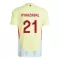 Maillot De Foot Espagne Mikel Oyarzabal 21 Extérieur Euro 2024