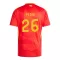 Maillot De Foot Espagne Pedri 26 Domicile Euro 2024