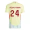 Maillot De Foot Espagne Pedro Porro 24 Extérieur Euro 2024