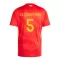 Maillot De Foot Espagne Robin Le Normand 5 Domicile Euro 2024