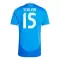 Maillot De Foot Italie Giorgio Scalvini 15 Domicile Euro 2024
