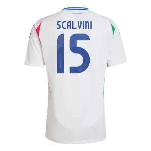 Maillot De Foot Italie Giorgio Scalvini 15 Extérieur Euro 2024 Maillot De Foot Italie Giorgio Scalvini 15 Extérieur Euro 2024