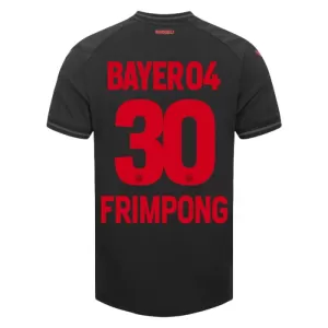 Maillot De Foot Bayer 04 Leverkusen Jeremie Frimpong 30 Domicile 23/24
