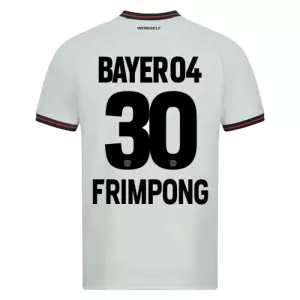 Maillot De Foot Bayer 04 Leverkusen Jeremie Frimpong 30 Extérieur 23/24