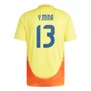 Maillot De Foot Colombie Yerry Mina 13 Domicile 2024