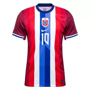 Maillot De Foot Norvège Martin Ødegaard 10 Domicile 2024