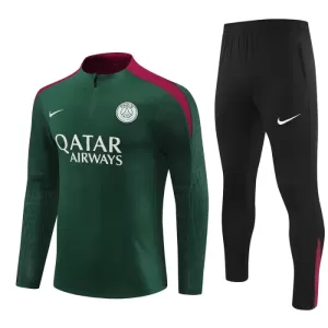 Paris Saint-Germain Kit de Sweat-shirt d’entraînement 24/25 Vert
