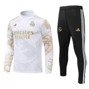 Real Madrid Enfant Kit de Sweat-shirt d’entraînement 24/25 Blanc Real Madrid Enfant Kit de Sweat-shirt d’entraînement 24/25 Blanc