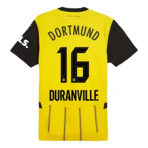 Maillot De Foot Borussia Dortmund Duranville 16 Domicile 24/25