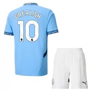 Kit De Football Manchester City Jack Grealish 10 Enfant Domicile 24/25