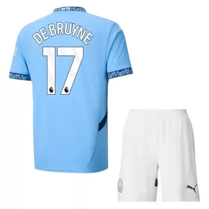Kit De Football Manchester City Kevin De Bruyne 17 Enfant Domicile 24/25 Kit De Football Manchester City Kevin De Bruyne 17 Enfant Domicile 24/25