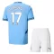 Kit De Football Manchester City Kevin De Bruyne 17 Enfant Domicile 24/25