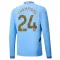 Maillot De Foot Manchester City Champions 24 Domicile 24/25 Manches Longues