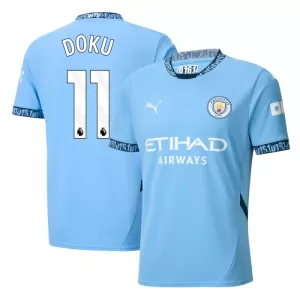 Maillot De Foot Manchester City Jérémy Doku 11 Domicile 24/25 Maillot De Foot Manchester City Jérémy Doku 11 Domicile 24/25
