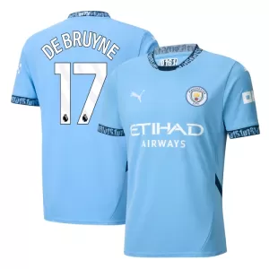Maillot De Foot Manchester City Kevin De Bruyne 17 Domicile 24/25 Maillot De Foot Manchester City Kevin De Bruyne 17 Domicile 24/25