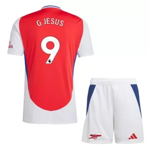 Kit De Football Arsenal G. Jesus 9 Enfant Domicile 24/25 Kit De Football Arsenal G. Jesus 9 Enfant Domicile 24/25