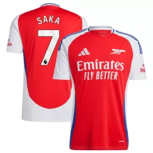 Maillot De Foot Arsenal Bukayo Saka 7 Domicile 24/25 Maillot De Foot Arsenal Bukayo Saka 7 Domicile 24/25