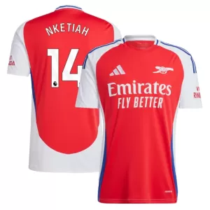 Maillot De Foot Arsenal Nketiah 14 Domicile 24/25 Maillot De Foot Arsenal Nketiah 14 Domicile 24/25